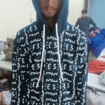 E3 Designer Air Force Blue Matrix Hoodie