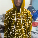 E3 Designer Amber Matrix Hoodie