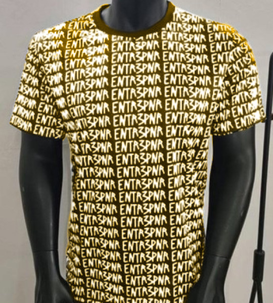 ENTR3PNR Matrix Tee Amber 