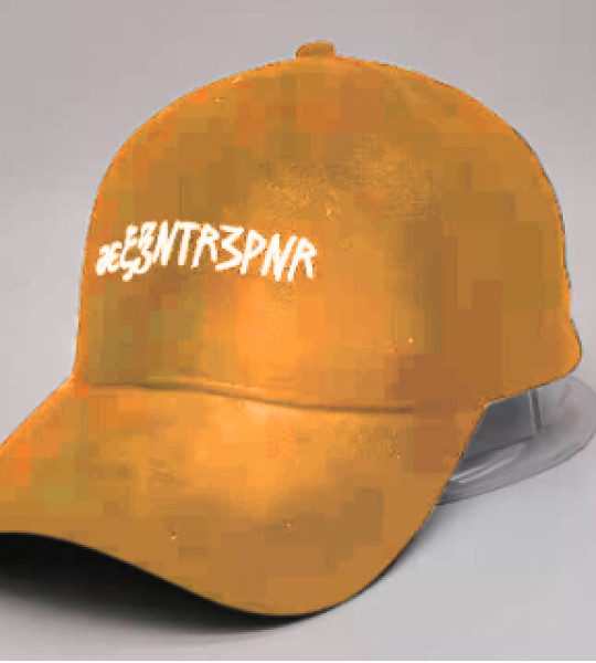 Eezentr3pnr Suede Hat Grey Apricot  