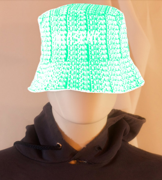 ENTR3PNR Matrix Aquamarine Bucket Hat