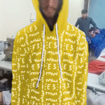 E3 Designer Arylide-yellow Matrix Hoodie