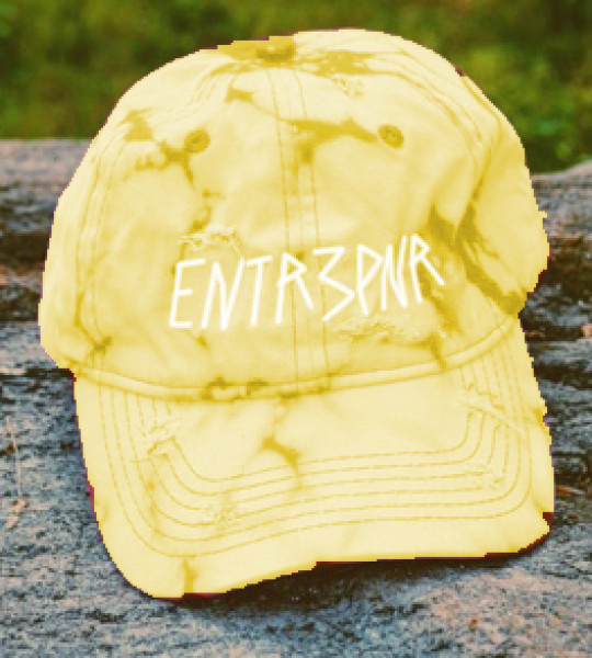 Entr3pnr Arylide-yellow  Bleached & Distressed 