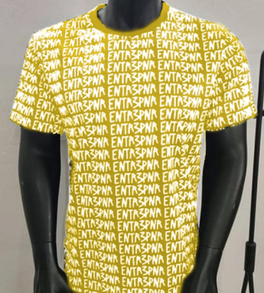 ENTR3PNR Matrix Tee Arylide-yellow 