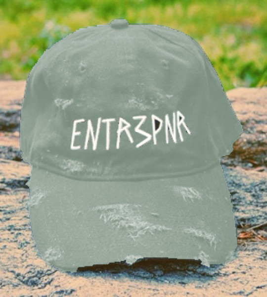 ENTR3PNR Dad Hat  Ash Grey 