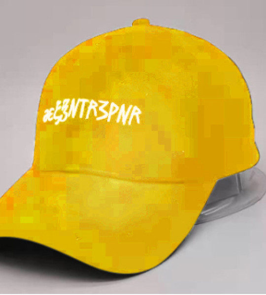 Eezentr3pnr Suede Hat Banana Yellow  