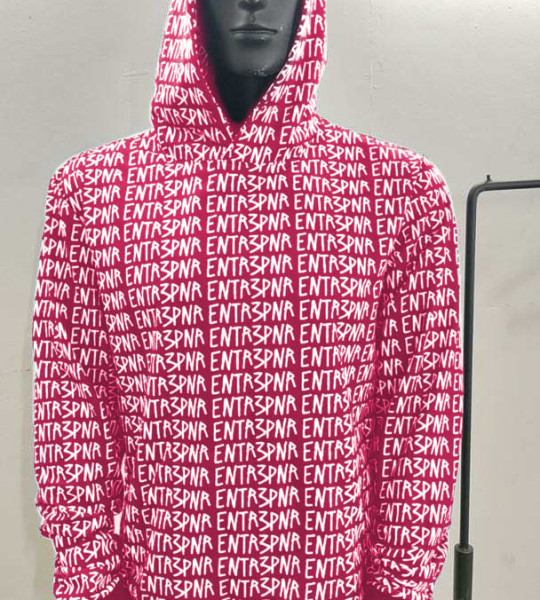 Blush ENTR3PNR Matrix Hoodie 