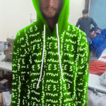 E3 Designer Bright Green Matrix Hoodie