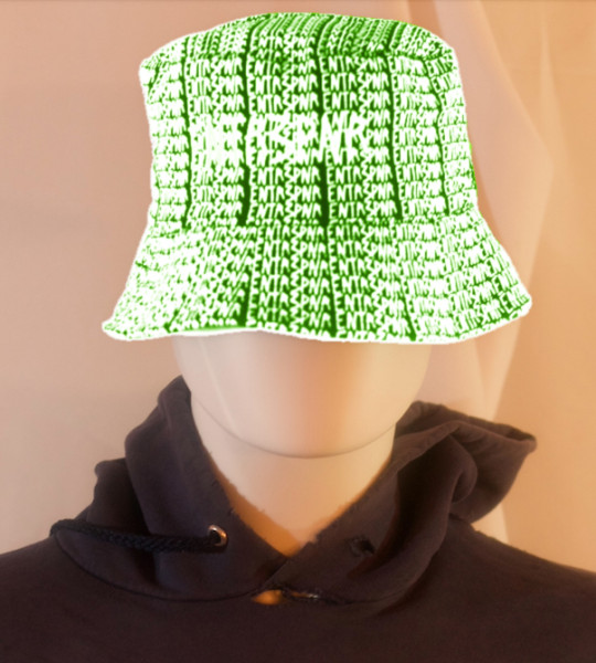 ENTR3PNR Matrix Bright Green  Bucket Hat
