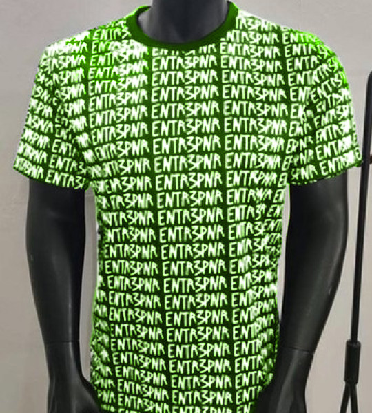 ENTR3PNR Matrix Tee Bright Green  
