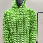 Bright Green ENTR3PNR Matrix Hoodie 