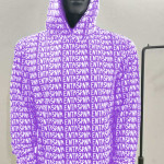Lavender ENTR3PNR Matrix Hoodie 