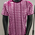 ENTR3PNR Matrix Tee Bright Pink  