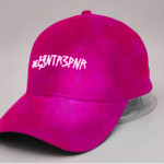 Eezentr3pnr Suede Hat Bright Pink  