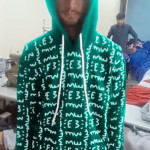 E3 Designer Bright Turquoise Matrix Hoodie