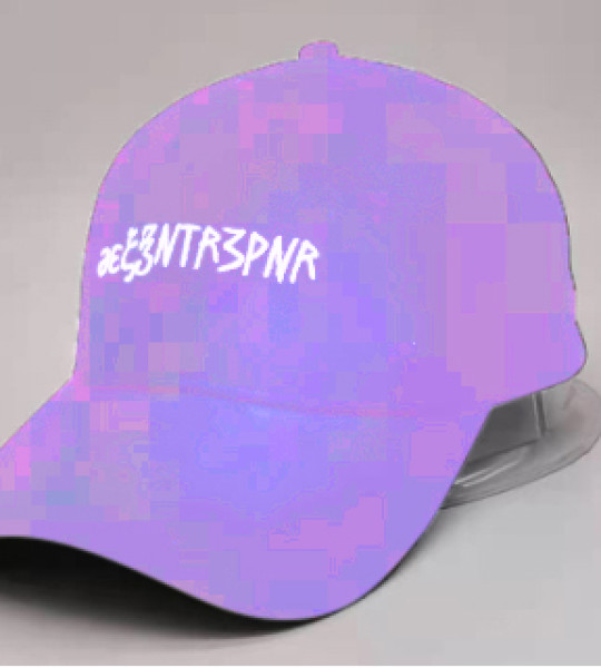 Eezentr3pnr Suede Hat Bright Ube 