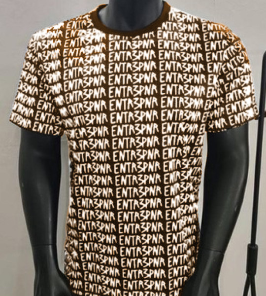 ENTR3PNR Matrix Tee Bronze 