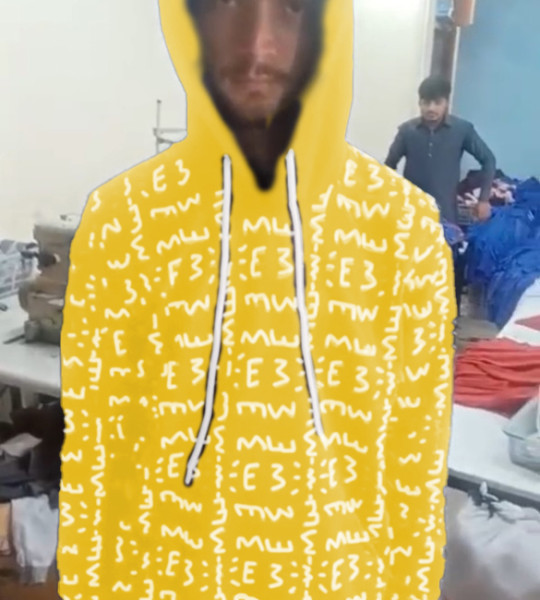 E3 Designer  Buff Matrix Hoodie