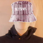 ENTR3PNR Matrix Burgundy Bucket Hat