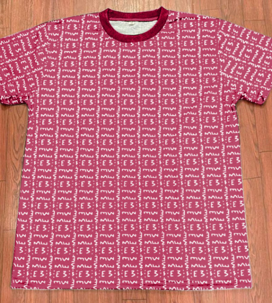 E3 Designer Hoodie Burgundy 