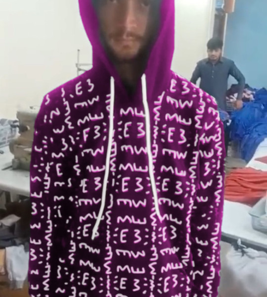 E3 Designer Byzantine Matrix Hoodie