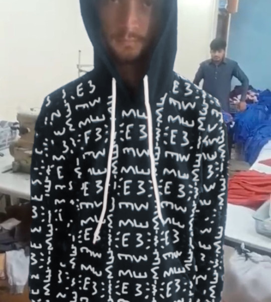 E3 Designer Cadet Matrix Hoodie
