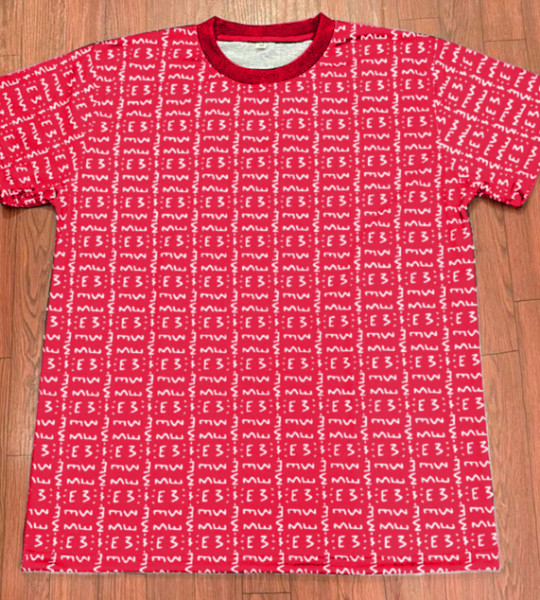 E3 Designer Hoodie Cadmium Red 