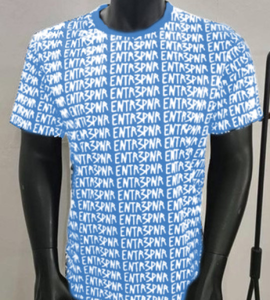 ENTR3PNR Matrix Tee Carolina Blue  