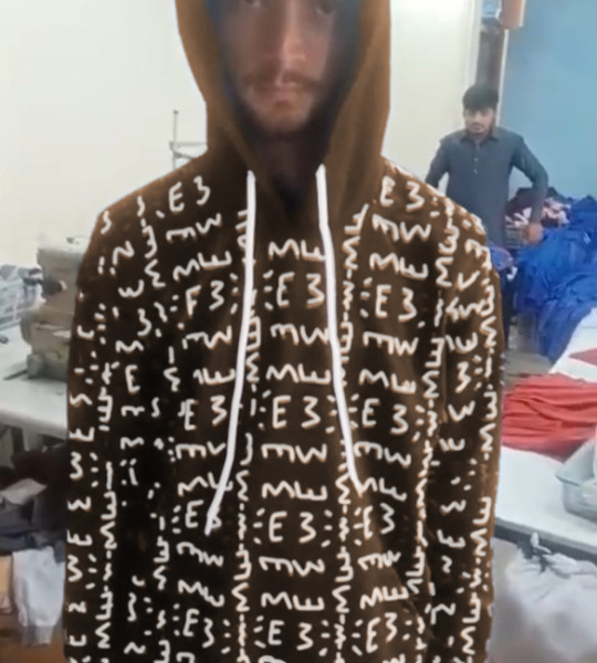 E3 Designer ChamoiseeMatrix Hoodie