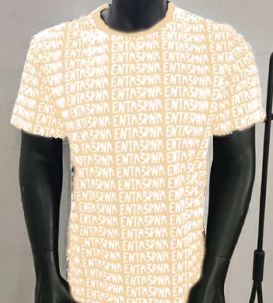 ENTR3PNR Matrix Tee Champagne 