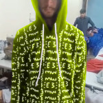E3 Designer Chartreuse Matrix Hoodie