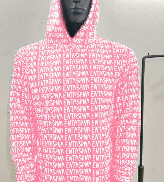 Cherry Blossom  ENTR3PNR Matrix Hoodie 
