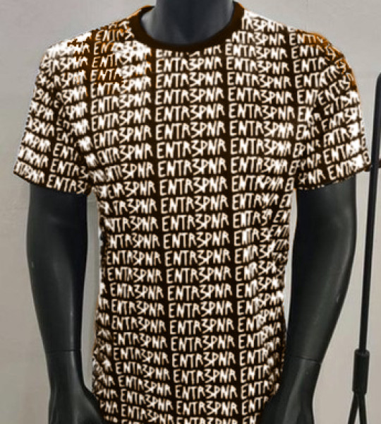 ENTR3PNR Matrix Tee Chrome 