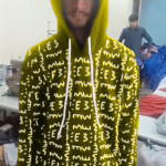 E3 Designer Citrine Matrix Hoodie