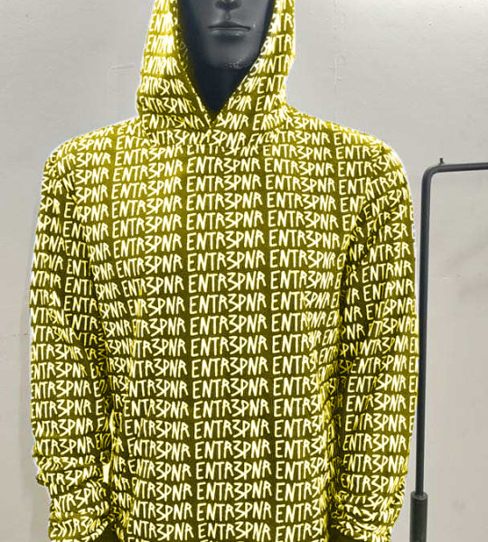 Citrine ENTR3PNR Matrix Hoodie 