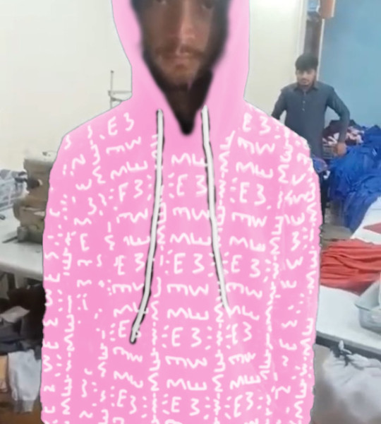E3 Designer Classic Rose Matrix Hoodie