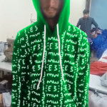 E3 Designer Clover Matrix Hoodie
