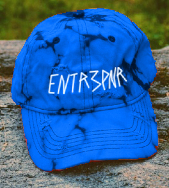 Entr3pnr Cobalt  Bleached & Distressed 