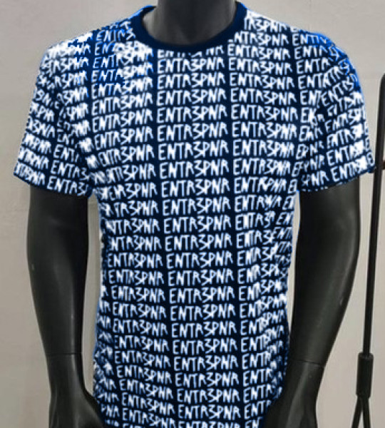 ENTR3PNR Matrix Tee Cobalt 