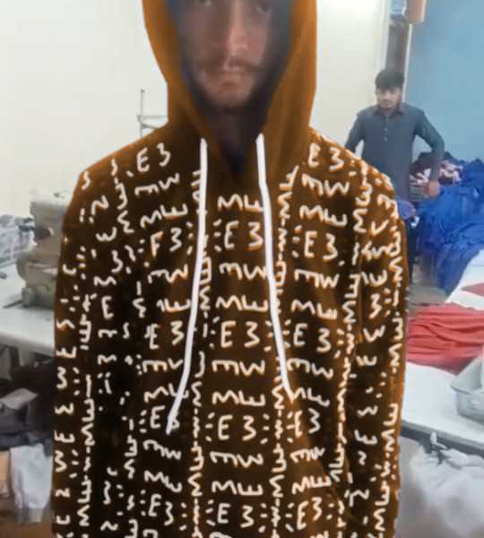 E3 Designer Copper Matrix Hoodie