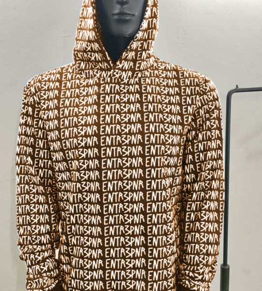 Copper ENTR3PNR Matrix Hoodie 