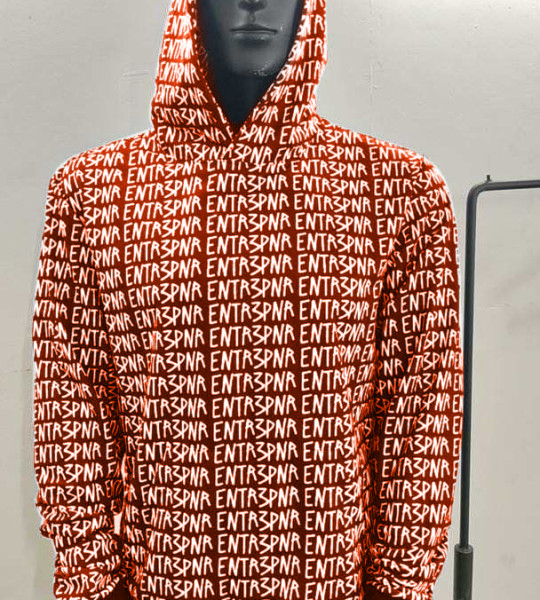 Coquelicot ENTR3PNR Matrix Hoodie 