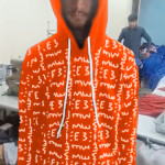 E3 Designer Coral Matrix Hoodie