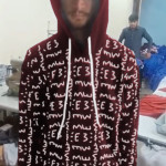 E3 Designer Cordovan Matrix Hoodie