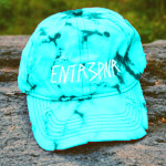 Entr3pnr Cyan  Bleached & Distressed 