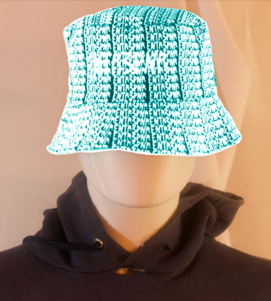 ENTR3PNR Matrix Cyan Bucket Hat