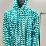 Cyan ENTR3PNR Matrix Hoodie 