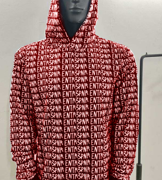 Dark Candy Apple ENTR3PNR Matrix Hoodie 