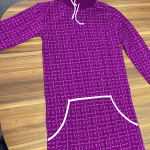 ENTR3PNR Matrix Tee Dark Magenta Matrix 