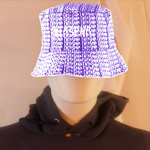 ENTR3PNR Matrix Dark Pastel Purple Matrix Bucket Hat